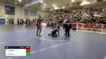 160 lbs Quarterfinal - Zainab Hakeem, Lakewood vs Jordan Carrillo, Walnut
