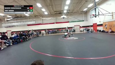 144 lbs Round 2 (6 Team) - Trey Breen, Tongue River vs Mason Christenson, Lovell High School