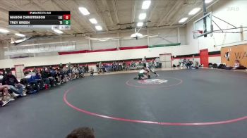 144 lbs Round 2 (6 Team) - Trey Breen, Tongue River vs Mason Christenson, Lovell High School