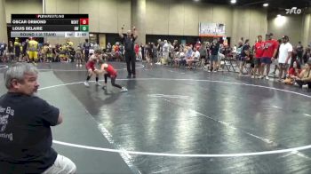 65 lbs Round 1 (6 Team) - Oscar Ormond, NC National Team Gold vs Louis Belaire, Rebel Wrestling
