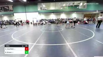 132 lbs Consi Of 128 #2 - Drew Stanfield, MO vs Brayden Brown, OH