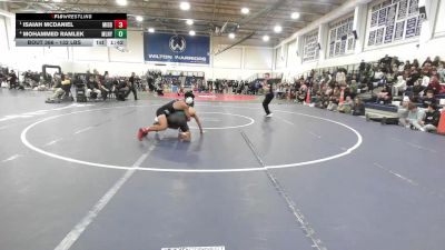 132 lbs Semifinal - Isaiah McDaniel, Middletown vs Mohammed Ramlek, Maloney