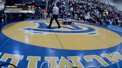 215 lbs Semifinal - Jake Conroy, Ringgold vs Cooper Roscosky, Kiski Area