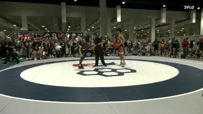 86 lbs Champ. Round 2 - Tyrel Miller, The Wrestling Factory Of Cleveland vs Tayshaun Glover, North Carolina