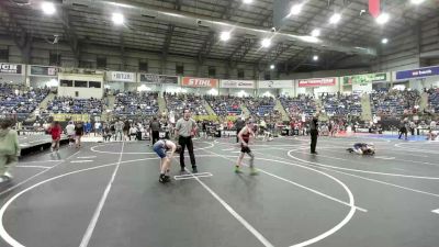 80 lbs Consi Of 16 #1 - Cash Fitch, Roosevelt Mustangs vs Preston Reed, Sky View Middle School