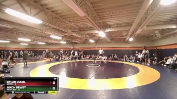 69 lbs Semis & 3rd Wb (16 Team) - Nixon Newby, Westlake vs Dylan DeCol, Uintah