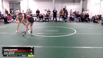 110 lbs Round 4 (6 Team) - Leona Martinez, So Cal Hammers vs Emily Kivler, Misfits Power