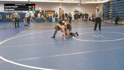 152 lbs Consy 1 - Colton Fisher, Bethel Park vs Ben Mares, Mt. Lebanon