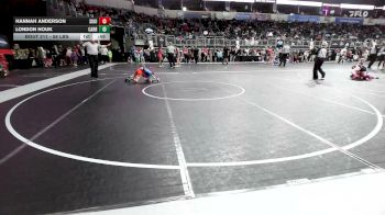 58 lbs Consi Of 4 - Hannah Anderson, Siouxland Wr Ac vs London Houk, Carrollton Youth WC