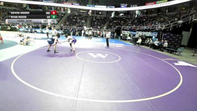 I-157 lbs Cons. Semi - Devon Weber, Greece Schools vs Ryan Wood, Sayville