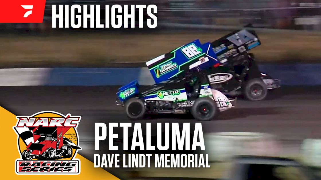 Watch NARC Sprint Car Highlights From Petaluma Speedway