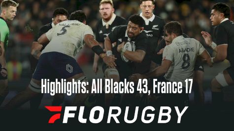 Highlights: No. 2 New Zealand All Blacks DEMOLISH No. 4 France Rugby