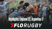 Highlights: England Rugby STUNS Argentina In Final Minute