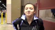 Floor Champion Lizzy Leduc Happy to be Back in Competition