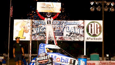 USAC National Midgets Results Saturday At Jefferson County Speedway