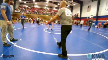 90 lbs Rr Rnd 5 - Jaden Siler, Woodland Wrestling Club vs Kash Shelton, R.A.W.