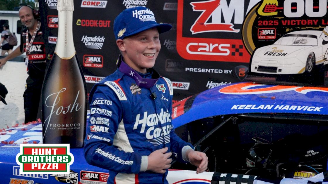 Keelan Harvick Reacts After Scoring First CARS Tour Win