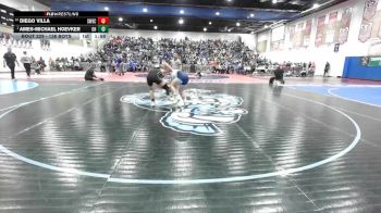 138 Boys Champ. Round 2 - Ames-Michael Hoevker, Granite Hills vs Diego Villa, Southwest (EC)