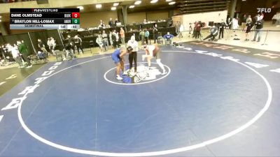 215 lbs Semifinal - Braylon Hill-Lomax, Unattached vs Dane Olmstead, Unattached
