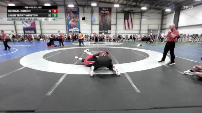 285 lbs Consi Of 16 #2 - Michael Gibson, PA vs Jalen Terry-Winston, NC