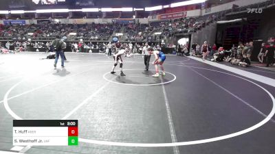 138 lbs Round Of 16 - Tate Huff, Aberdeen vs Shay Westhoff Jr., The Foundation