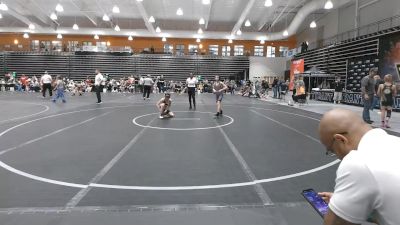 80 lbs Round 4 (8 Team) - Dominic Rocco, Neighborhood Wrestling vs Davis Meadows, Trojan Wrestling