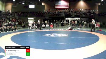 1st Place Match - Max Miller, Bear River vs Seth Armstrong, Hurricane