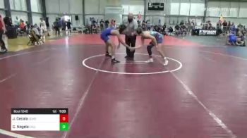 132 lbs Consi Of 8 #2 - Joey Cecala, Demolition vs Connor Nagela, Eagle Fang WC
