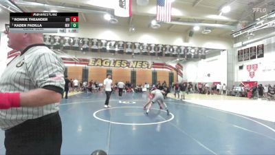 120 lbs Cons. Semi - Kaden Padilla, Alta Loma High School vs Ronnie Theander, Etiwanda