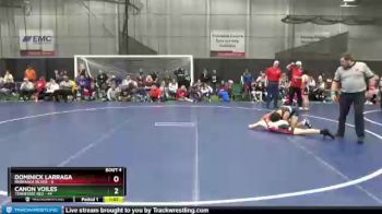 140 lbs Round 2 (6 Team) - Canon Voiles, Tennessee Red vs Dominick Larraga, Nebraska Silver