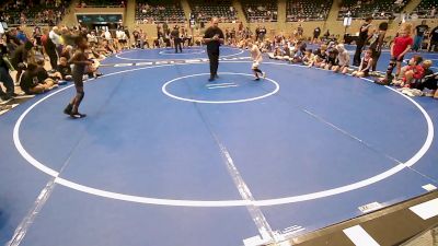 68 lbs Rr Rnd 2 - Camden Martin, Misfits vs Uzziah Clark, Team Tulsa NDT