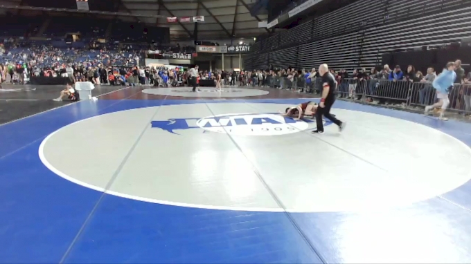 106 lbs Champ. Round 2 - Noah Skuza-Hall, South Kitsap Wrestling Club vs  Morgan Presley, White River Hornets Wrestling Club