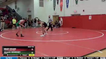 Round 3 - Brady Roling, Waverly-Shell Rock vs Keagan Hennessey, Osage