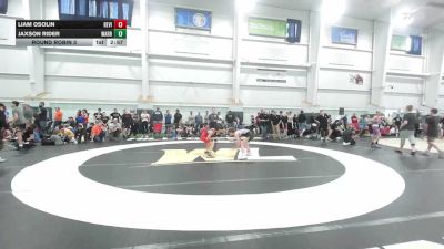 90 lbs Round Robin 3 - Liam Osolin, Revival Orange - MS vs Jaxson Rider, Warrior Ridge - MS