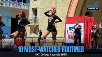 10 Most-Watched Routines from NCA College Nationals 2025