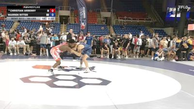 165 lbs Cons. Rd Of 64 - Christian Arberry, IN vs Warren Ritter, MN