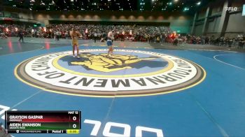 150 lbs Prelim - Grayson Gaspar, Inderkum vs Aiden Swanson, Grants Pass