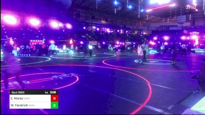 109 lbs Consi Of 8 #2 - Emjay Marez, Garden City Wrestling Club vs Wai Fandrich, Dark Horse WC