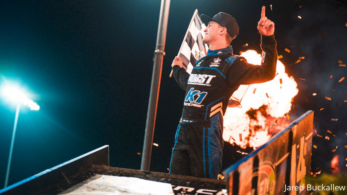 Corey Day Reacts After First Career Win At Eldora Speedway