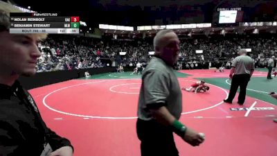 68 lbs Cons. Round 1 - Nolan Reinbolt, OAK3 vs Benjamin Stewart, MLW2