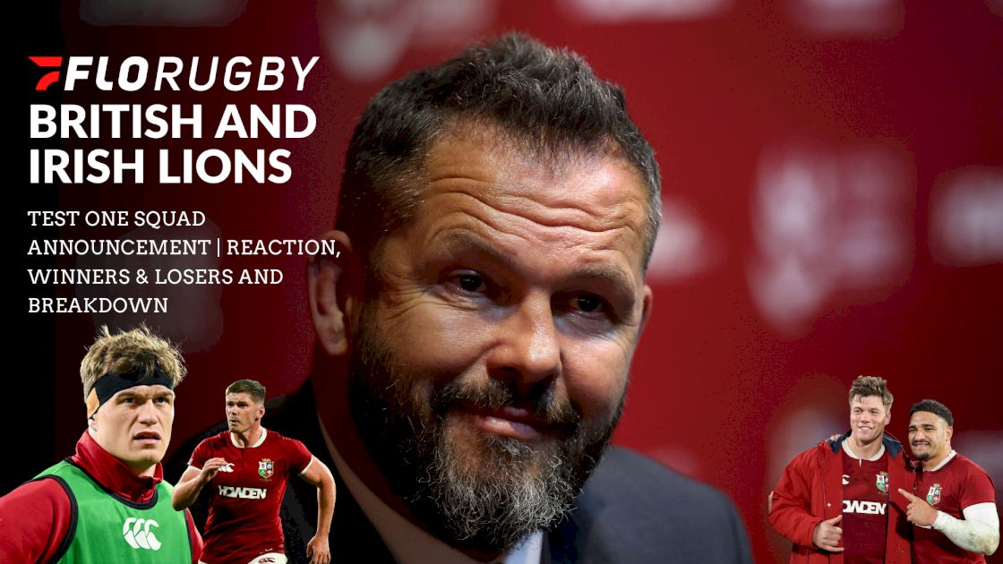 Andy Farrell Names Lions Squad For First Test vs Wallabies