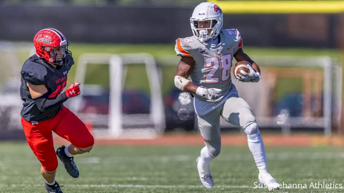Susquehanna's Rahshan La Mons Punt Return TD vs Keystone