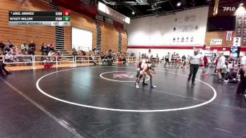 126 lbs Cons. Round 5 - Wyatt Miller, Kemmerer vs Abel Jiminez, Kemmerer