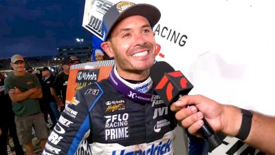Kyle Larson Reacts To Thursday Joker's Jackpot Win At Eldora