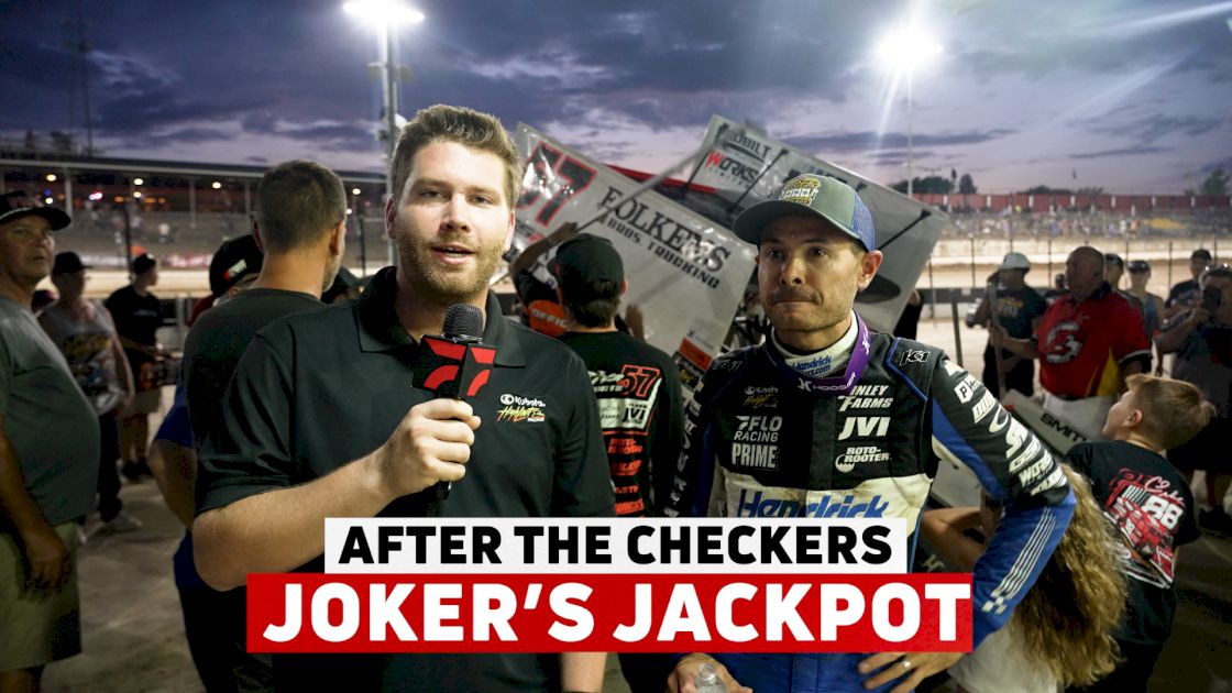 After The Checkers: Larson Breaks Down Joker's Jackpot Win