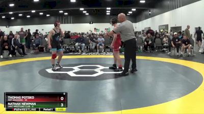 139 lbs Round 4 (6 Team) - Thomas Potsko, Mat Assassins vs Nathan Newman, Lake Wrestling Club