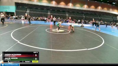 126 lbs Cons. Round 3 - Jakob Hixson, St. Mary`s vs Jaiden McFadden, Churchill County