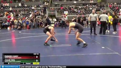 140 lbs Semifinal - Parker Casey, Ubasa Wrestling Academy vs Chase Rial, Moen Wrestling Academy