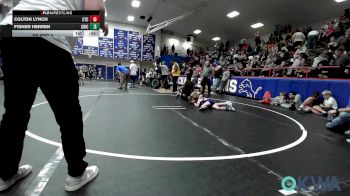 58-61 lbs Rr Rnd 5 - Colton Lynch, Chandler Takedown Club vs Fisher Herren, Chickasha Youth Wrestling
