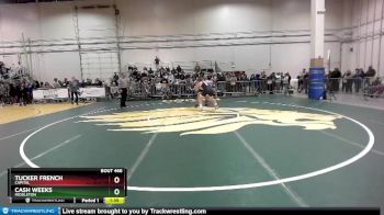 220 lbs Semifinal - Cash Weeks, Middleton vs Tucker French, Capital